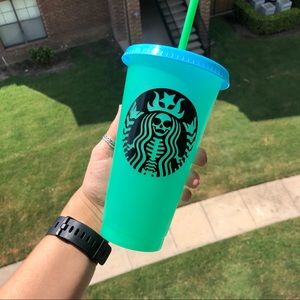 Color Changing StarbucksInspired Skeleton Cold Cup